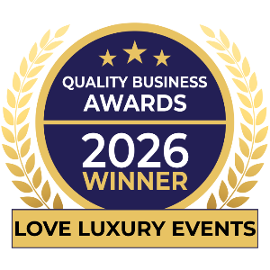 Quality Awards logo 2026 Love Luxury Events